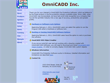 Tablet Screenshot of omnicadd.com